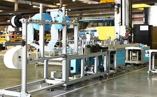 平博全自动口罩生产流水线装备