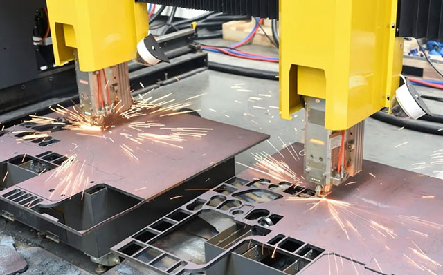 平博双头龙门激光切割机