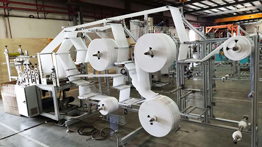 平博KN95口罩打片机