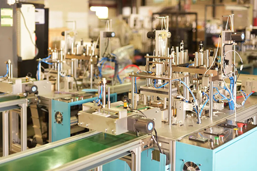 平博半自动平面口罩耳带机