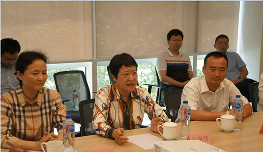 上海市青浦戋戋委书记赵惠琴带队莅临平博调研